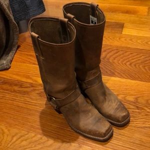 Frye harness boots